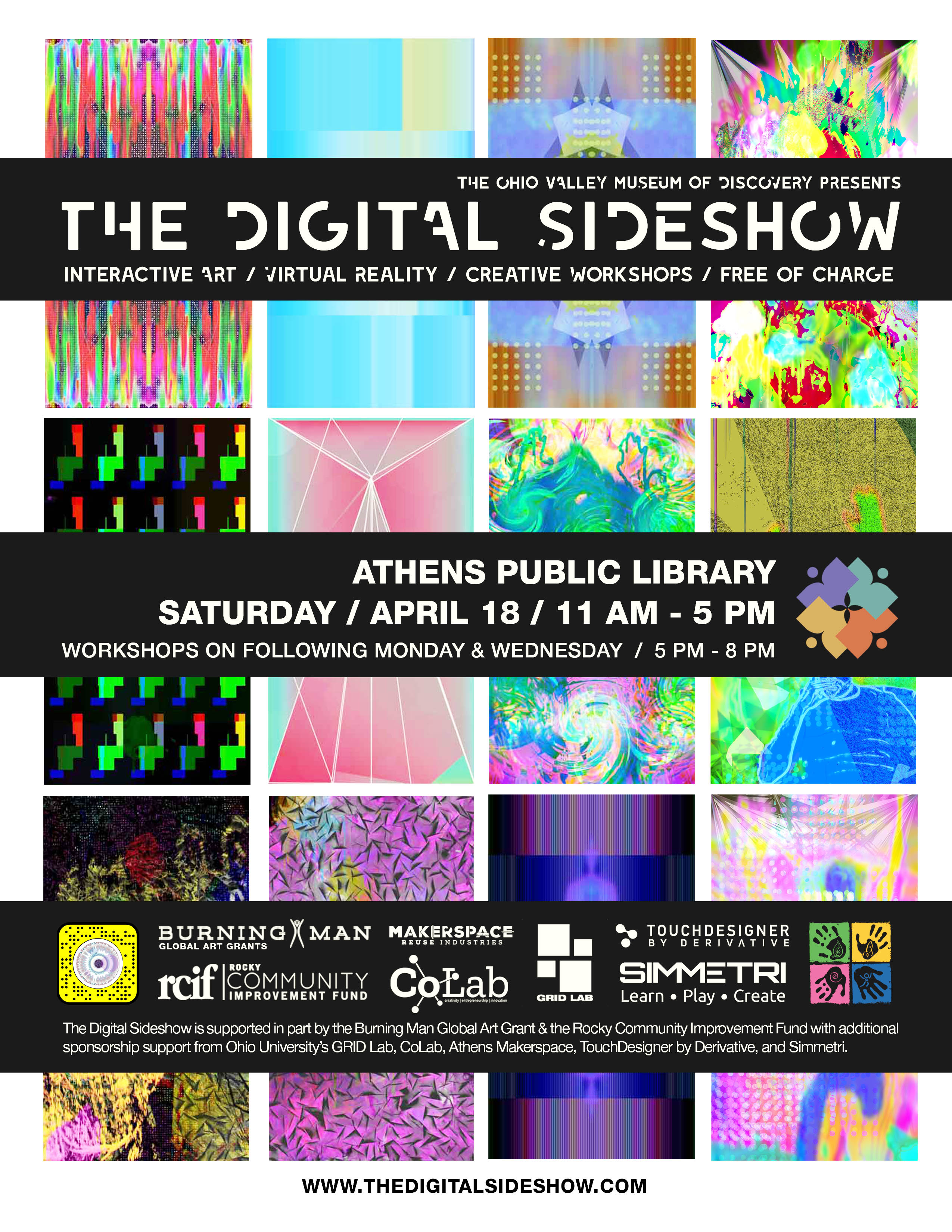 Digital Sideshow Poster