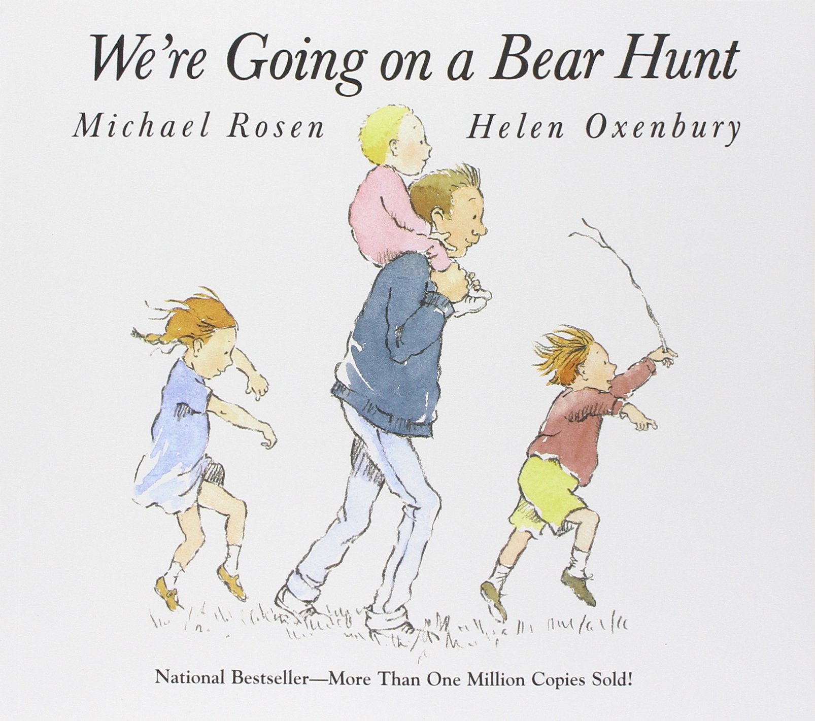 Picture of book, We're Going on a Bear Hunt, by Michael Rosen