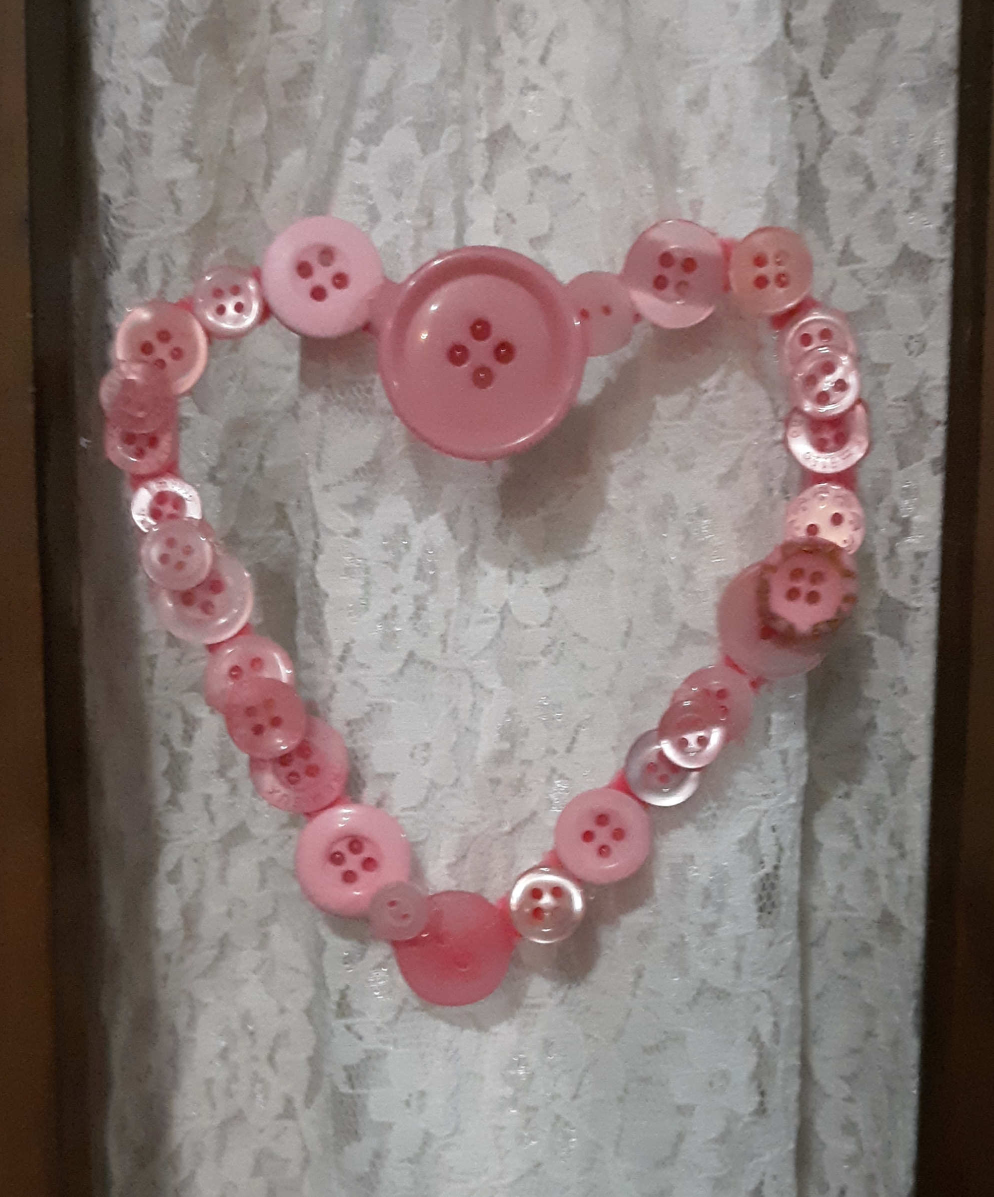 Button Valentine Ornament