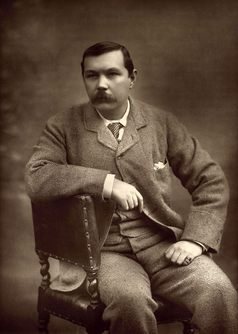Image of author of featured Story, Arthur Conan Doyle