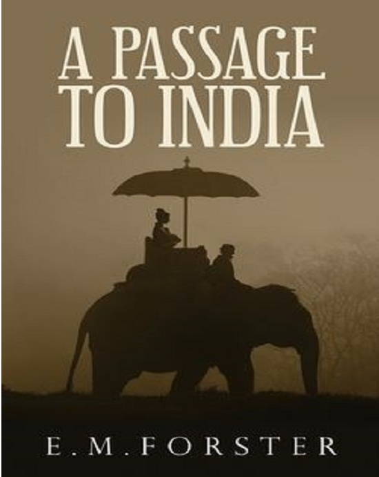Cover of featured book, A Passage to India by C. M. Forster.
