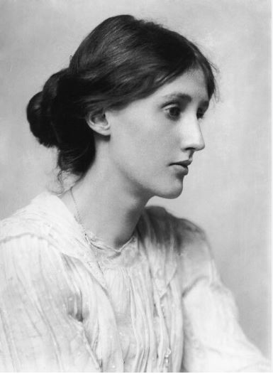Photograph of featured author, Virginia Woolf.
