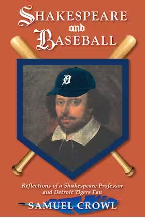 Image of book under discussion, Shakespeare and Baseball.