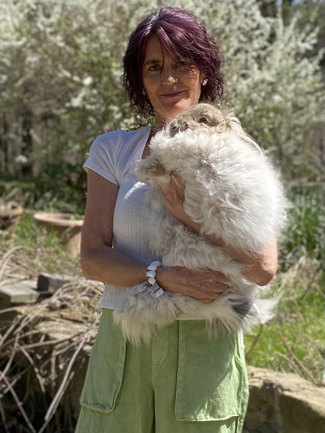 Lisa Moretti of Athens Angoras will present about her Angora rabbits and their fiber.