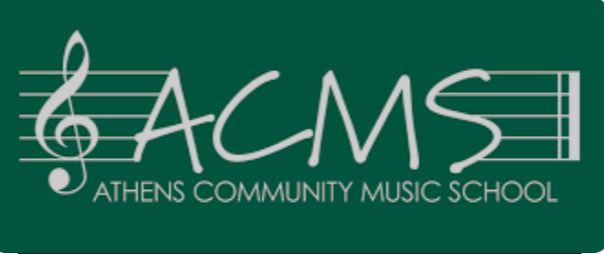 Official logo for the Athens Community Music School.