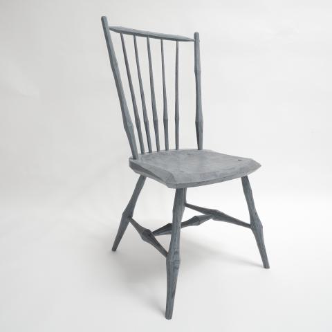 Image of a chair made by the artist, John Wood.