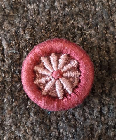 Dorset Button Brooch