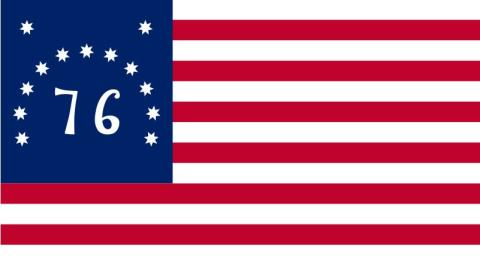 Bennington Flag of the American Revolution.