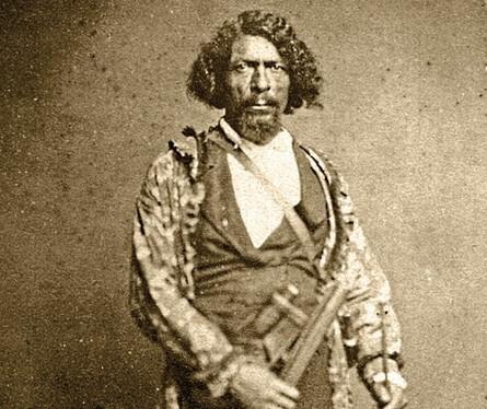 Archival image of Black explorer and frontiersman, James P. Beckworth.