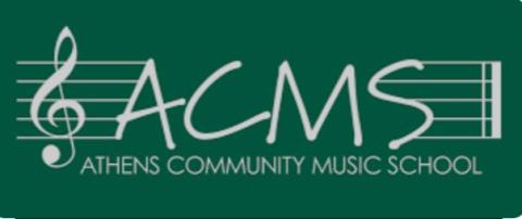 Official logo for the Athens Community Music School.