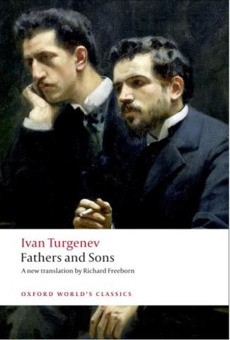 Cover of featured book, Fathers and Sons.