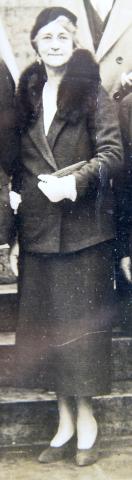 Loretta H. Law as an elector in the 1930s.