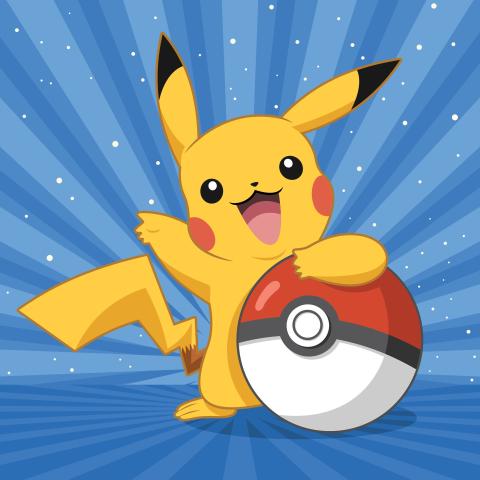 Pikachu and Pokeball <a href="https://www.vecteezy.com/free-vector/pikachu">Pikachu Vectors by Vecteezy</a>