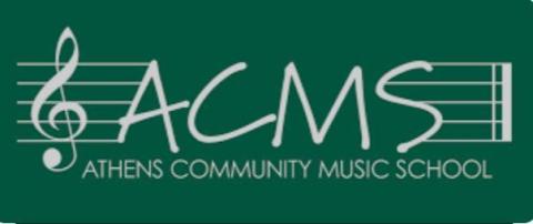 Official logo of the Athens Community Music School.