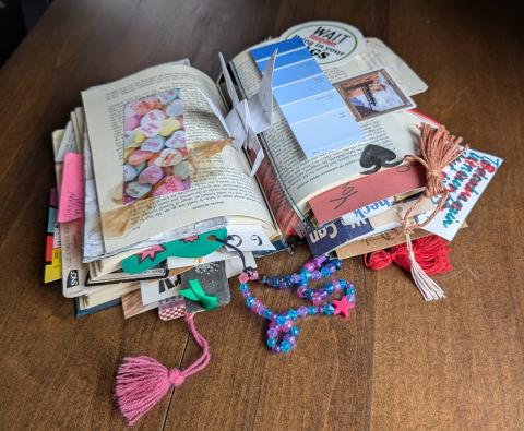 Art photo representing the exhibit by Kate Kingery.