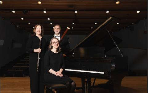 Image of featured musical group, Trio Joyeux.