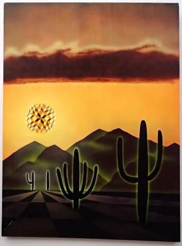 Painting by featured artist, Doug Sundling.