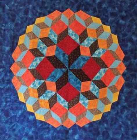 Quilt design by featured artist, Doug Sundling.