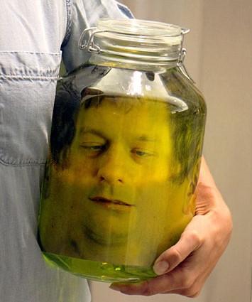 head in a jar