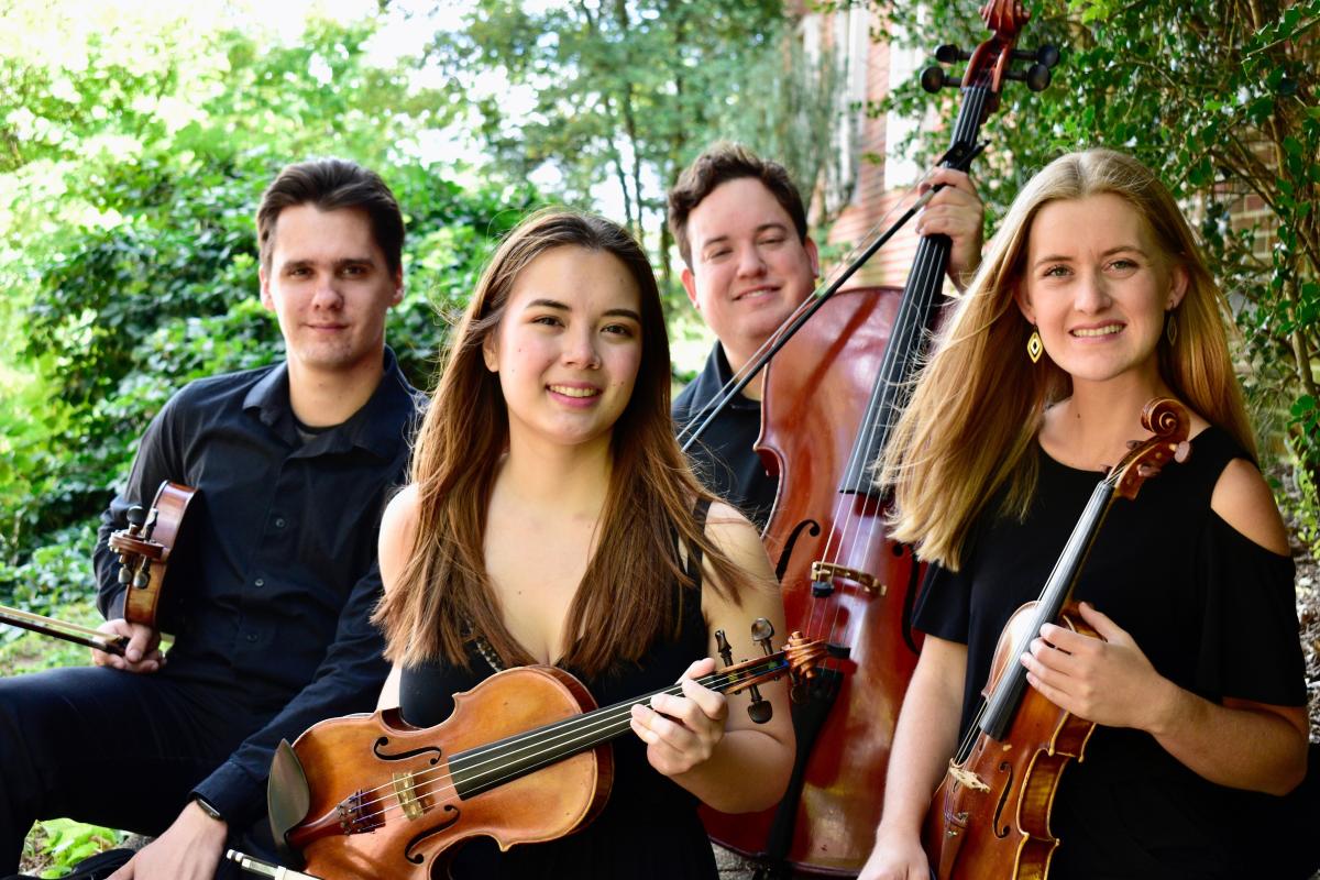 Image of the Klinder String Quartet.