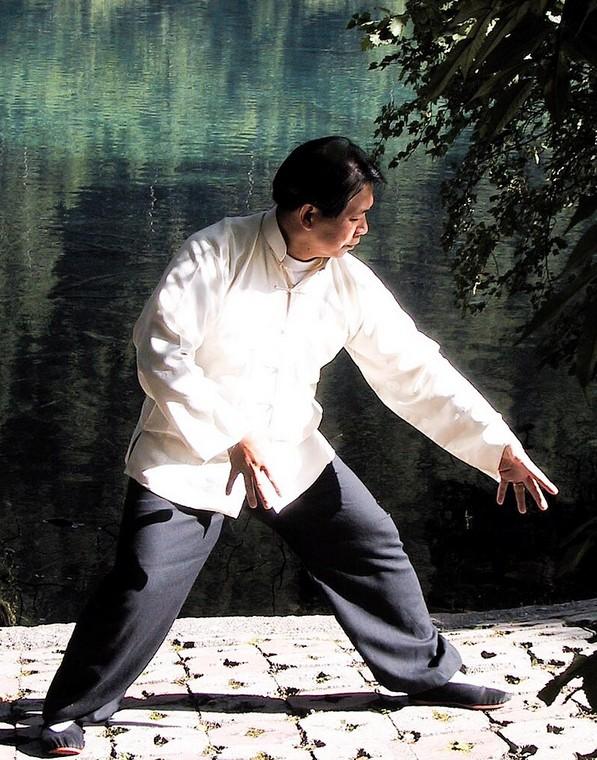 Master Lam in Jiuzhaigou, Sichuan, a practitioner of Qi Gong.