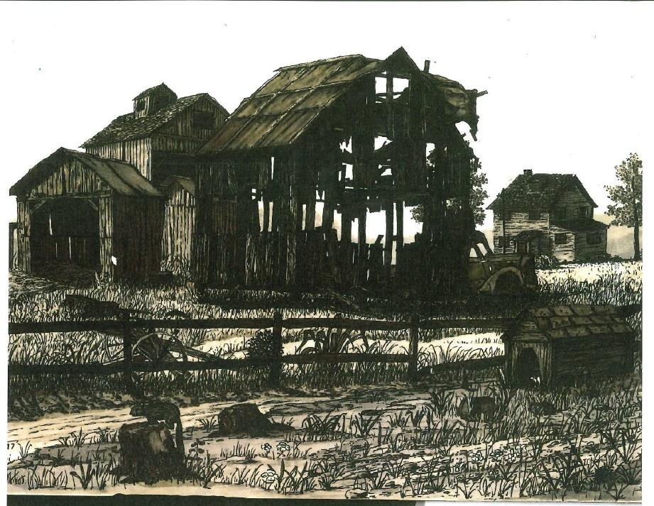 Landscape by featured artist, Chris Melfi.