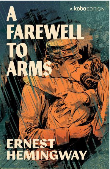 Cover of featured book, A Farewell to Arms.