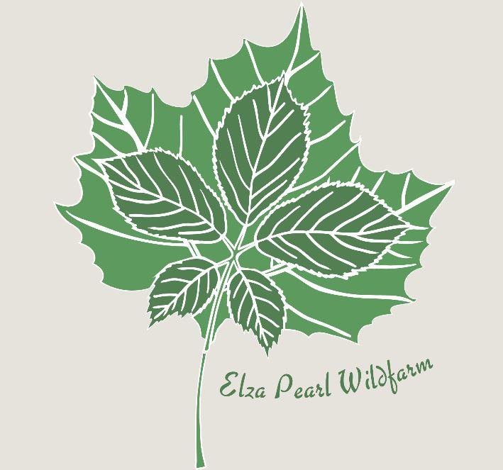 Logo for the Elza Pearl Wildfarm.