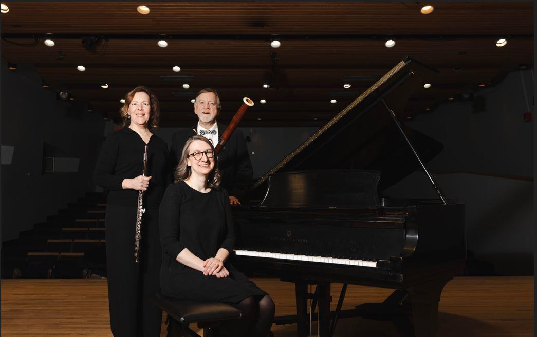 Image of featured musical group, Trio Joyeux.